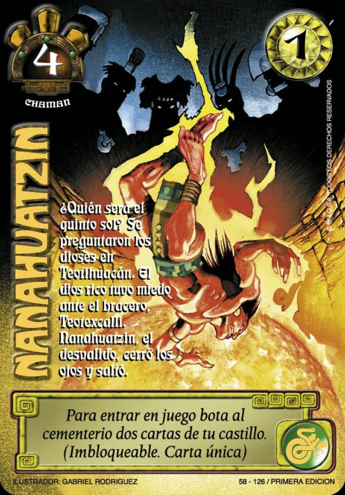 Nanahuatzin — Leyendas 2.0