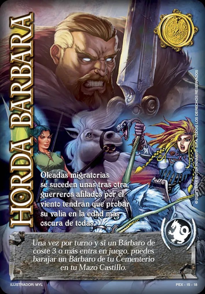 Horda Barbara — Leyendas 2.0