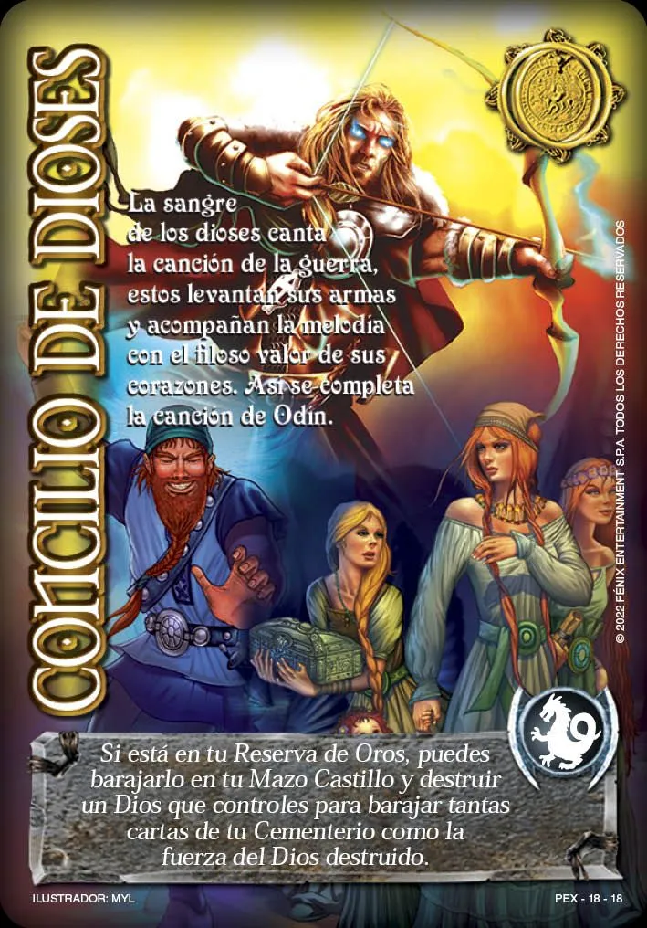 Concilio de Dioses — Leyendas 2.0