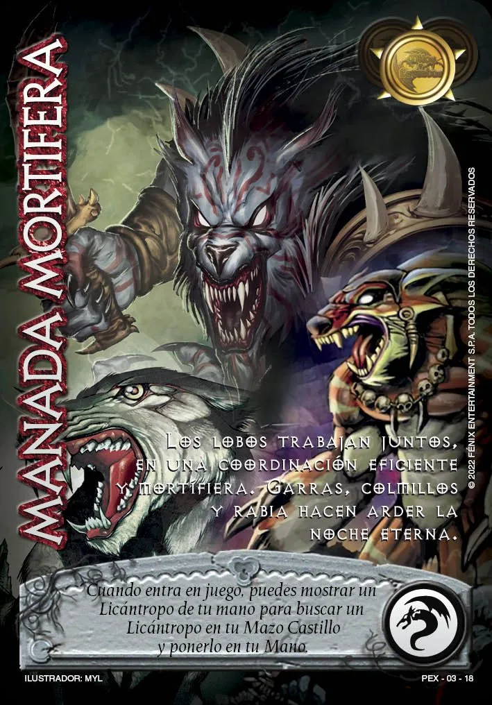 Manada Mortifera — Leyendas 2.0