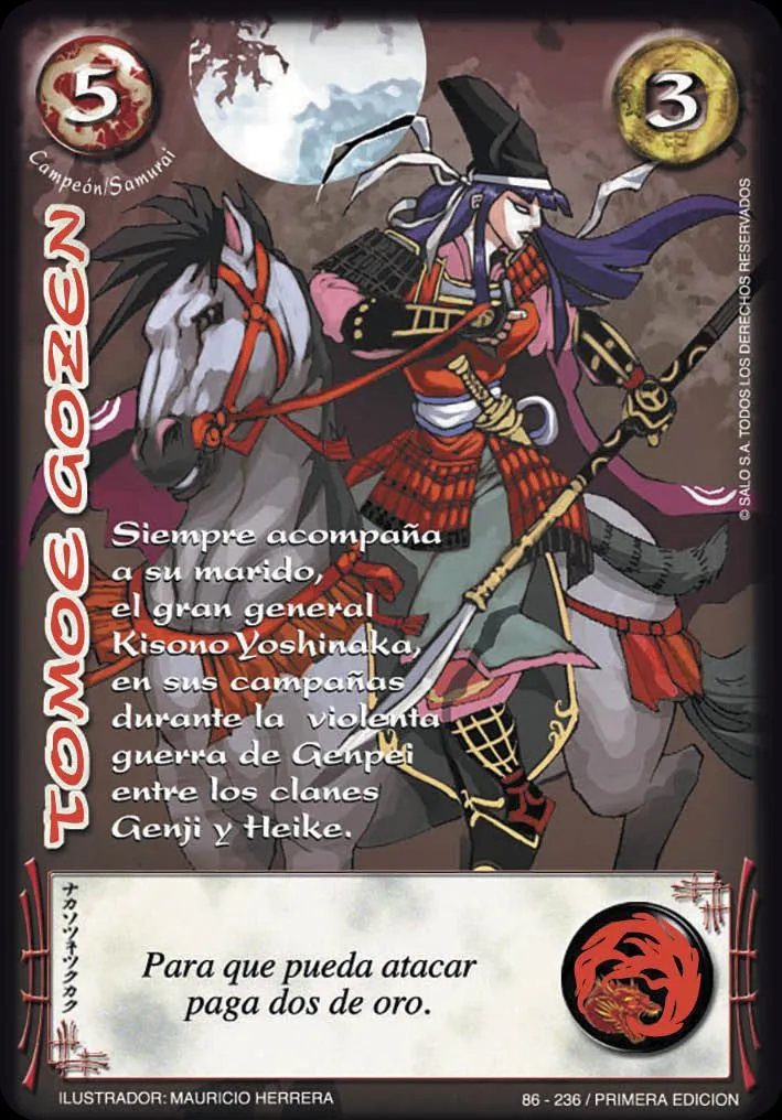Tomoe Gozen — Leyendas 2.0