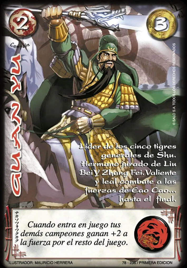 Guan Yu — Leyendas 2.0