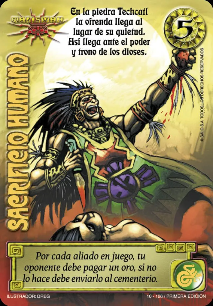 Sacrificio Humano — Leyendas 2.0