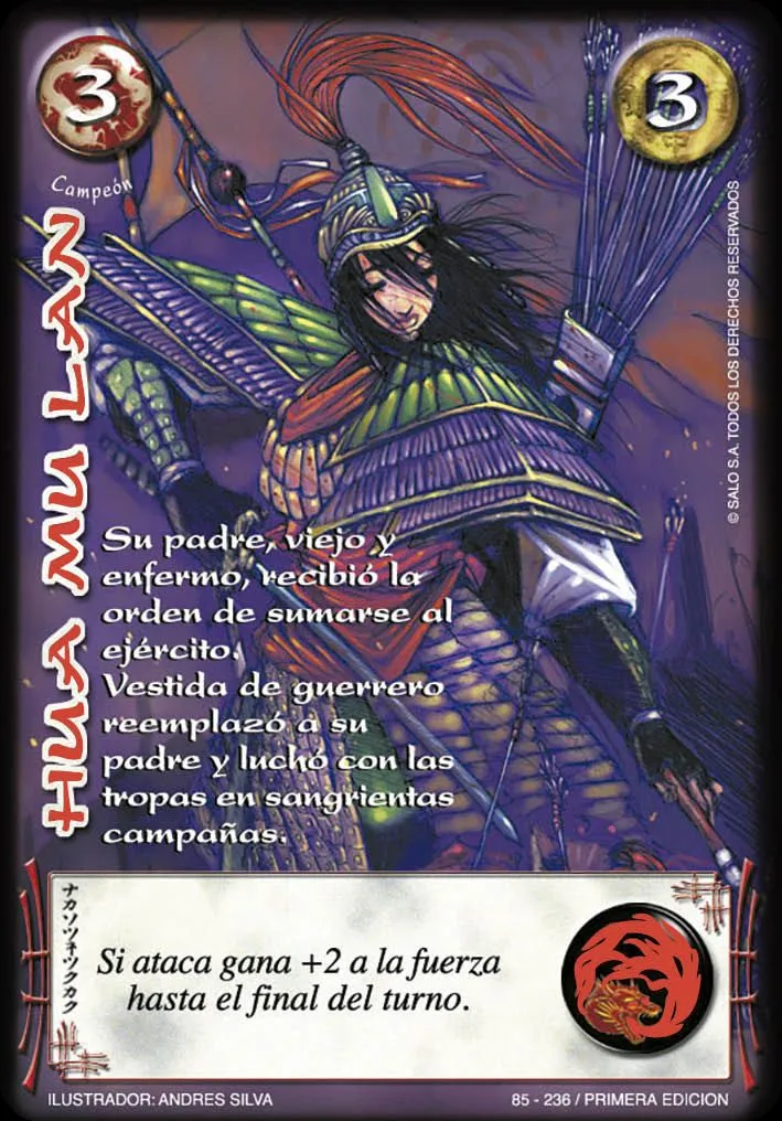 Hua Mu Lan — Leyendas 2.0