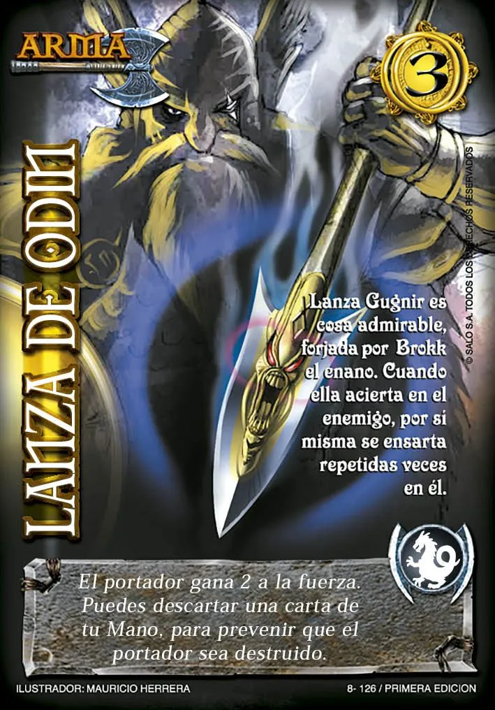 Lanza de Odin — Leyendas 2.0