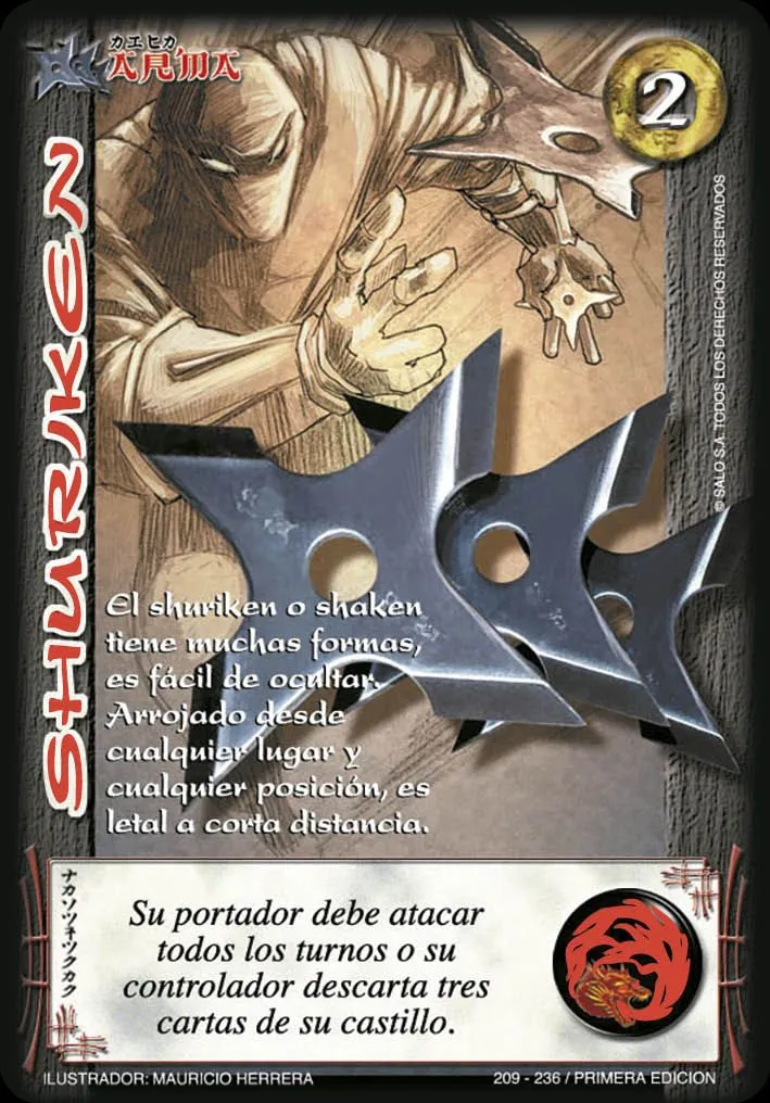 Shuriken — Leyendas 2.0