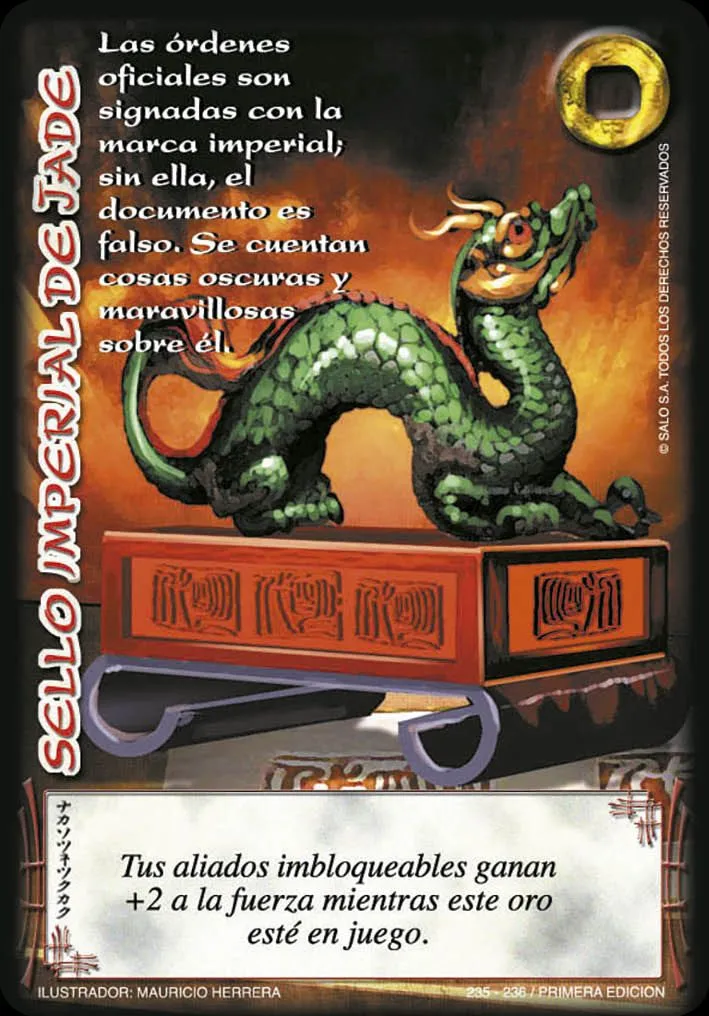 Sello Imperial de Jade — Leyendas 2.0