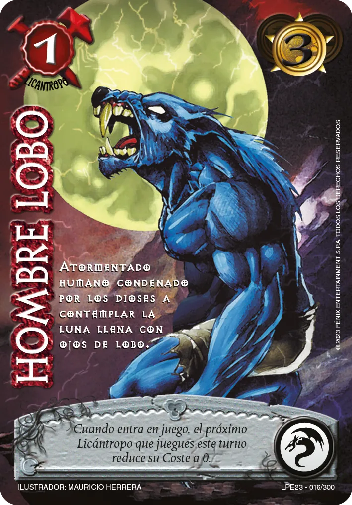 Hombre Lobo — Leyendas 3.0