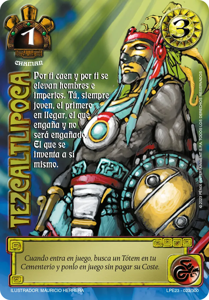 Tezcaltlipoca — Leyendas 3.0