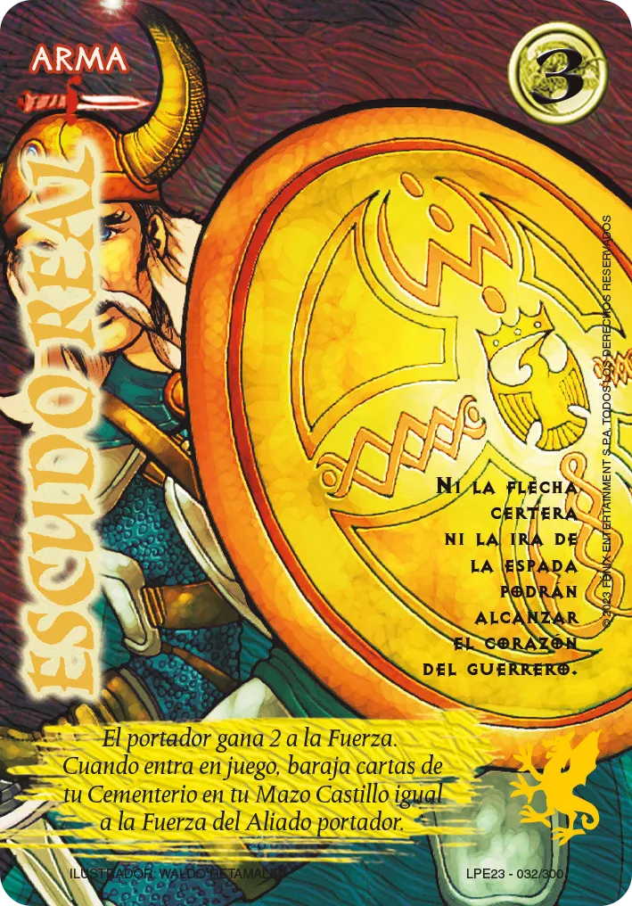 Escudo Real — Leyendas 3.0