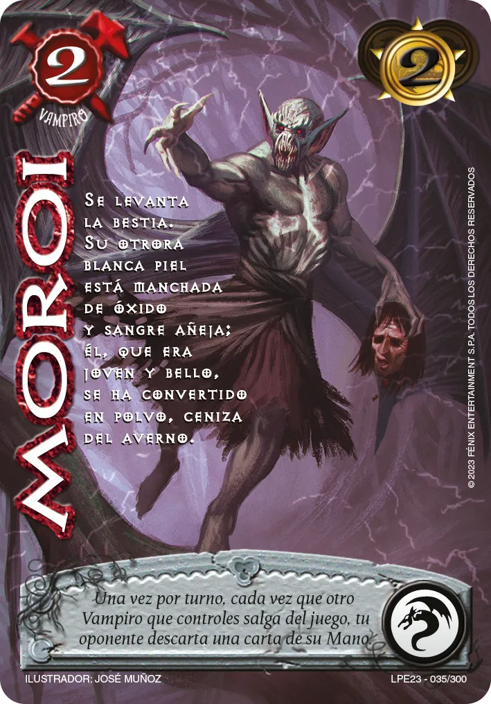 Moroi — Leyendas 3.0