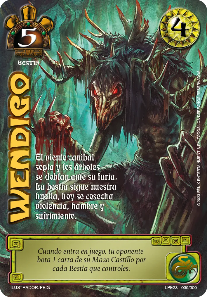 Wendigo — Leyendas 3.0