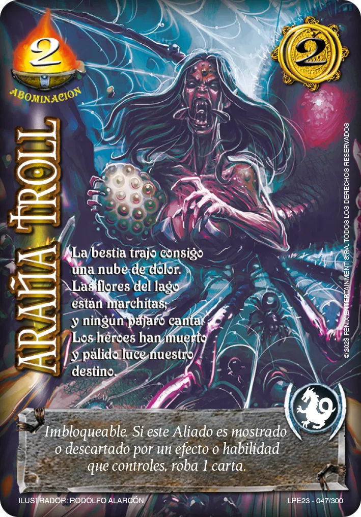 Arana Troll — Leyendas 3.0