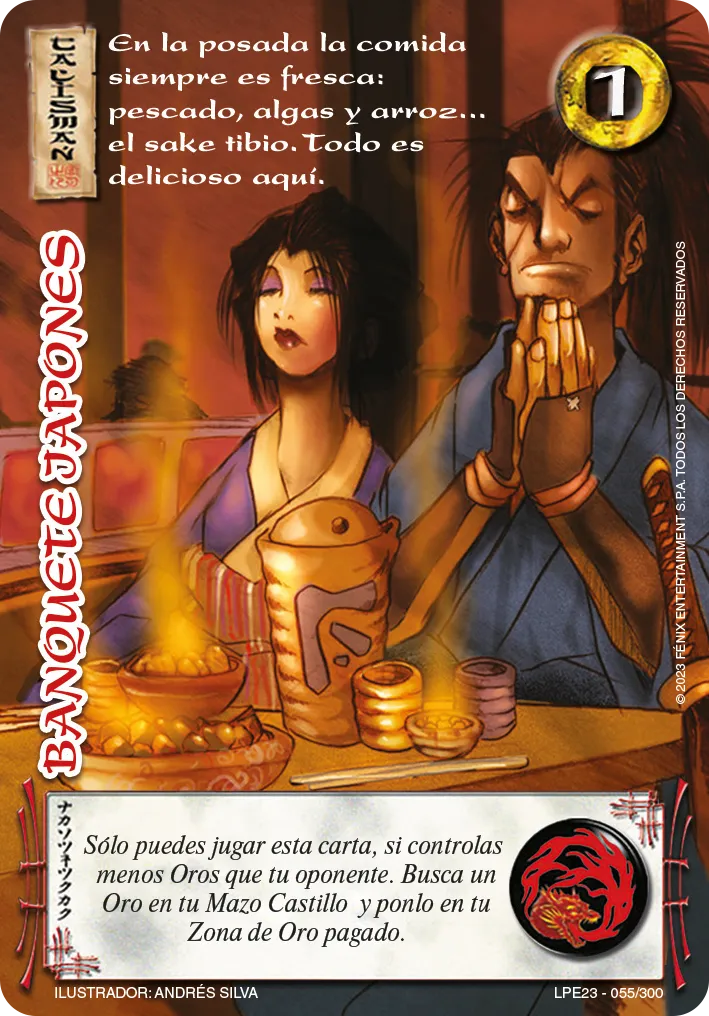 Banquete Japones — Leyendas 3.0