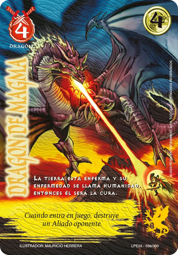 Dragon de Magma — Leyendas 3.0