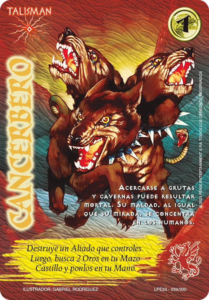 Cancerbero — Leyendas 3.0
