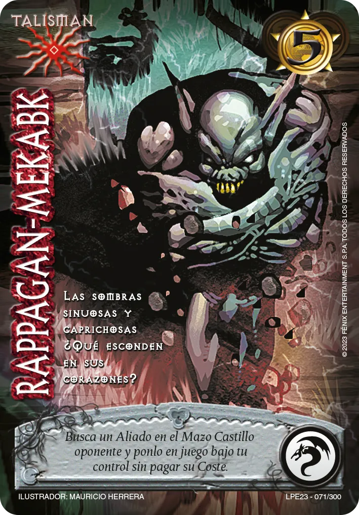 Rappagan-Mekabk — Leyendas 3.0