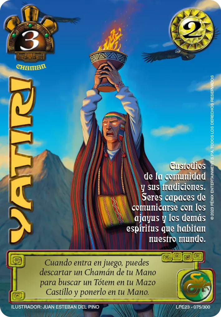 Yatiri — Leyendas 3.0