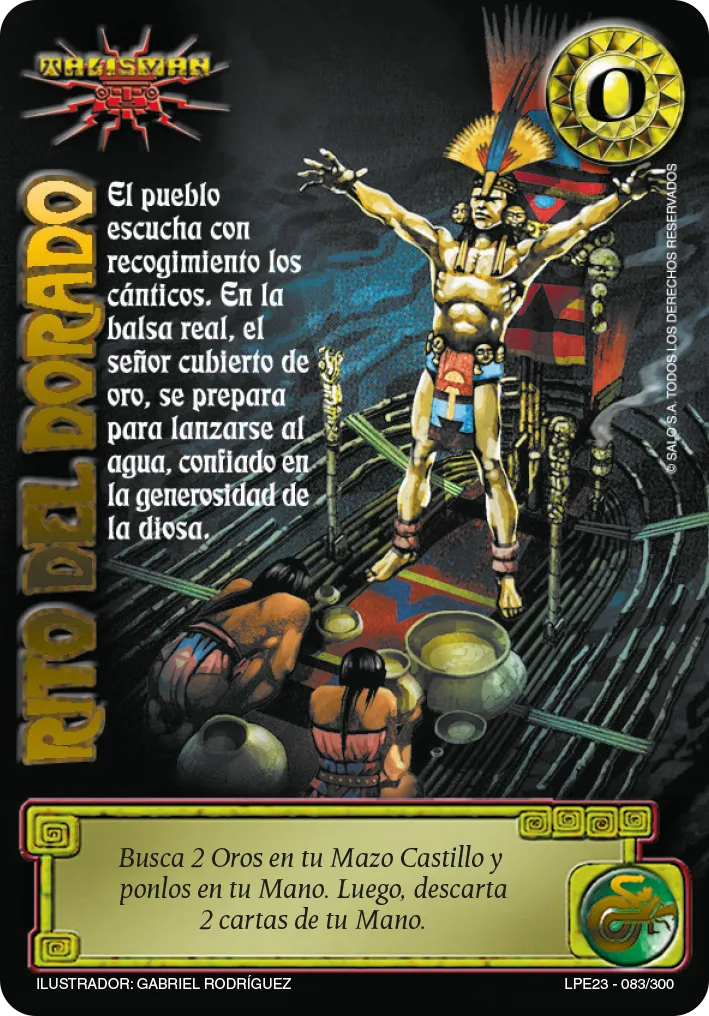 Rito del Dorado — Leyendas 3.0