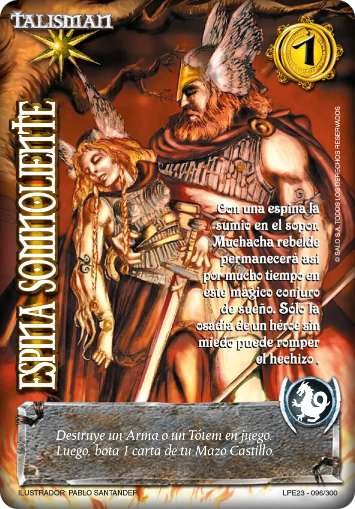 Espina Somnoliente — Leyendas 3.0
