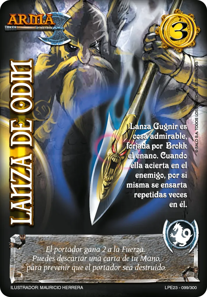 Lanza de Odin — Leyendas 3.0