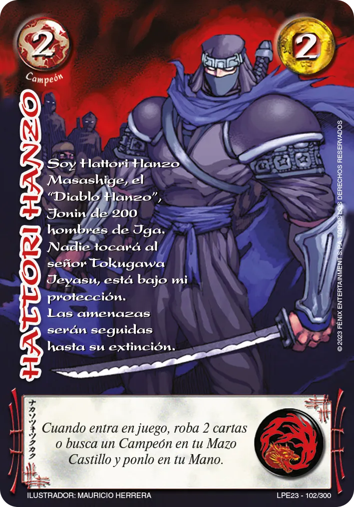 Hattori Hanzo — Leyendas 3.0