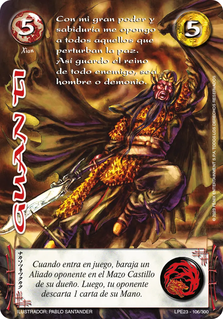 Guan Ti — Leyendas 3.0