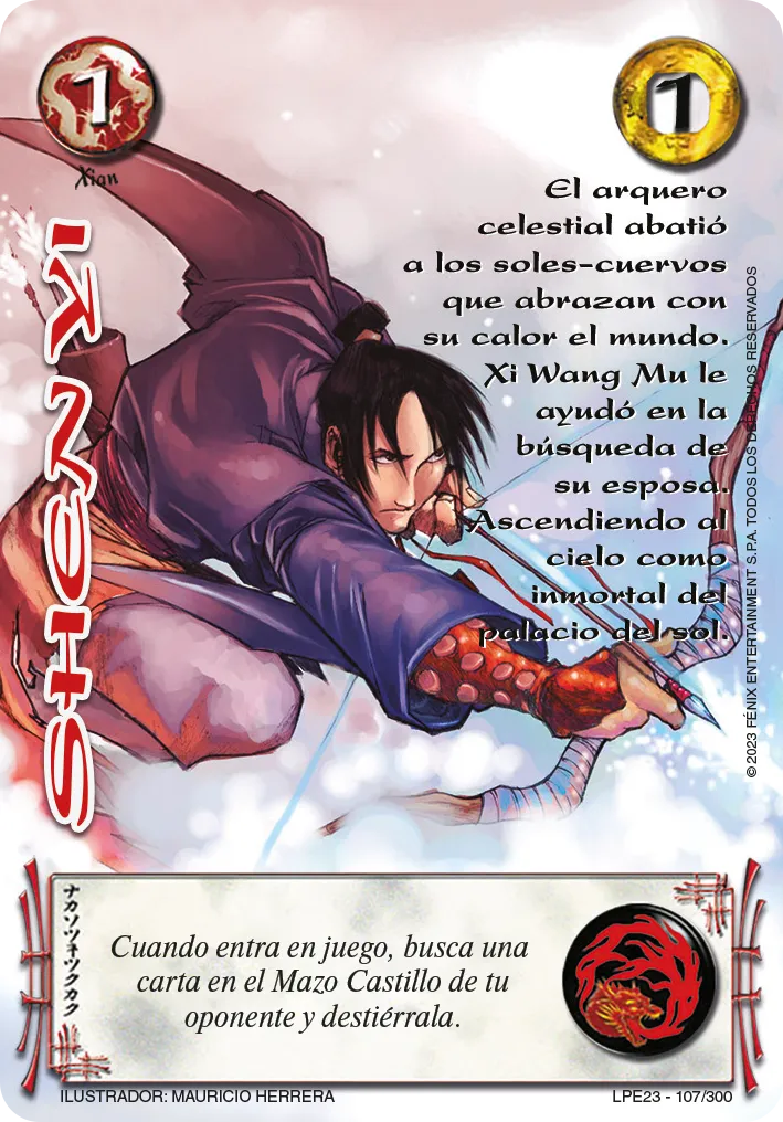 Shen Yi — Leyendas 3.0