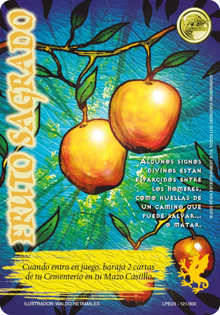 Fruto Sagrado — Leyendas 3.0