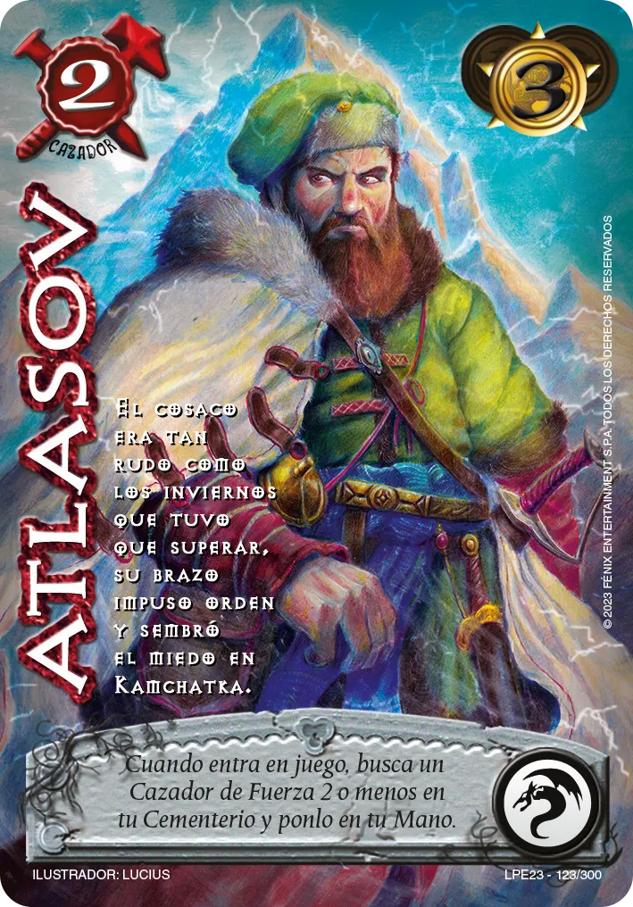 Atlasov — Leyendas 3.0