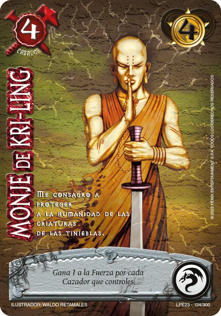 Monje de Kri-Ling — Leyendas 3.0