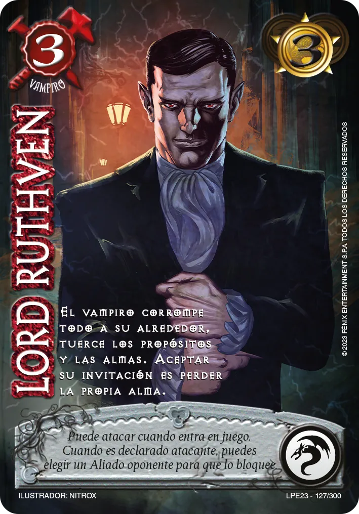 Lord Ruthven — Leyendas 3.0