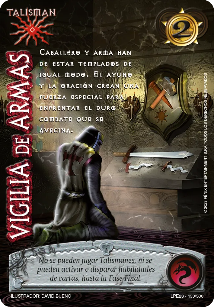Vigilia de Armas — Leyendas 3.0