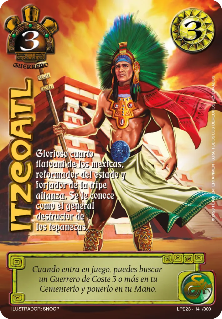 Itzeoatl — Leyendas 3.0