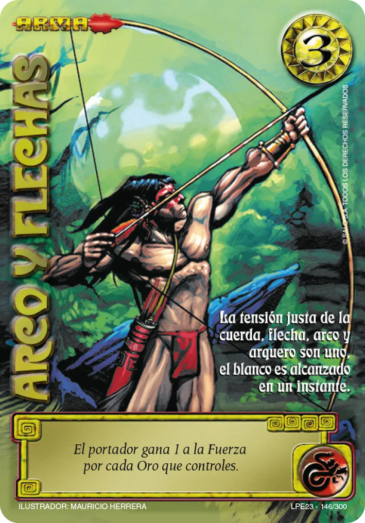 Arco y Flechas — Leyendas 3.0