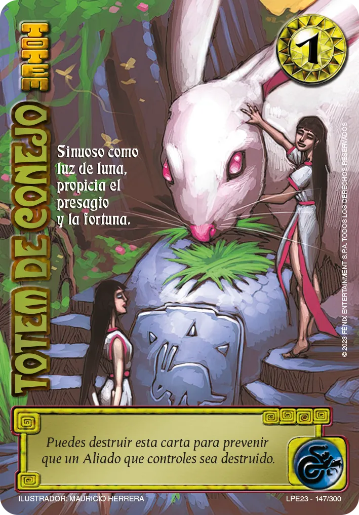 Totem de Conejo — Leyendas 3.0