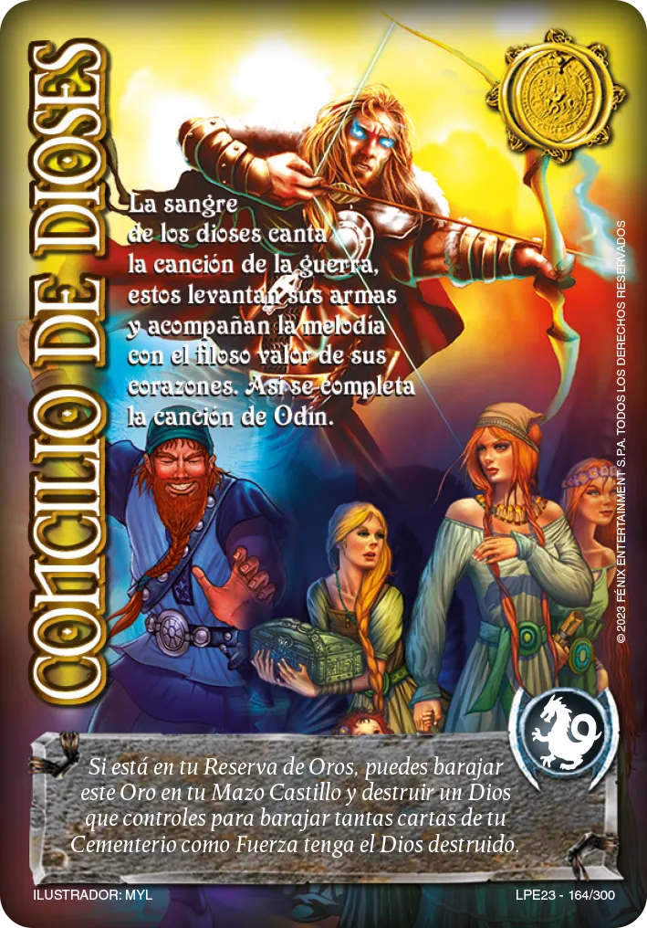 Concilio de Dioses — Leyendas 3.0