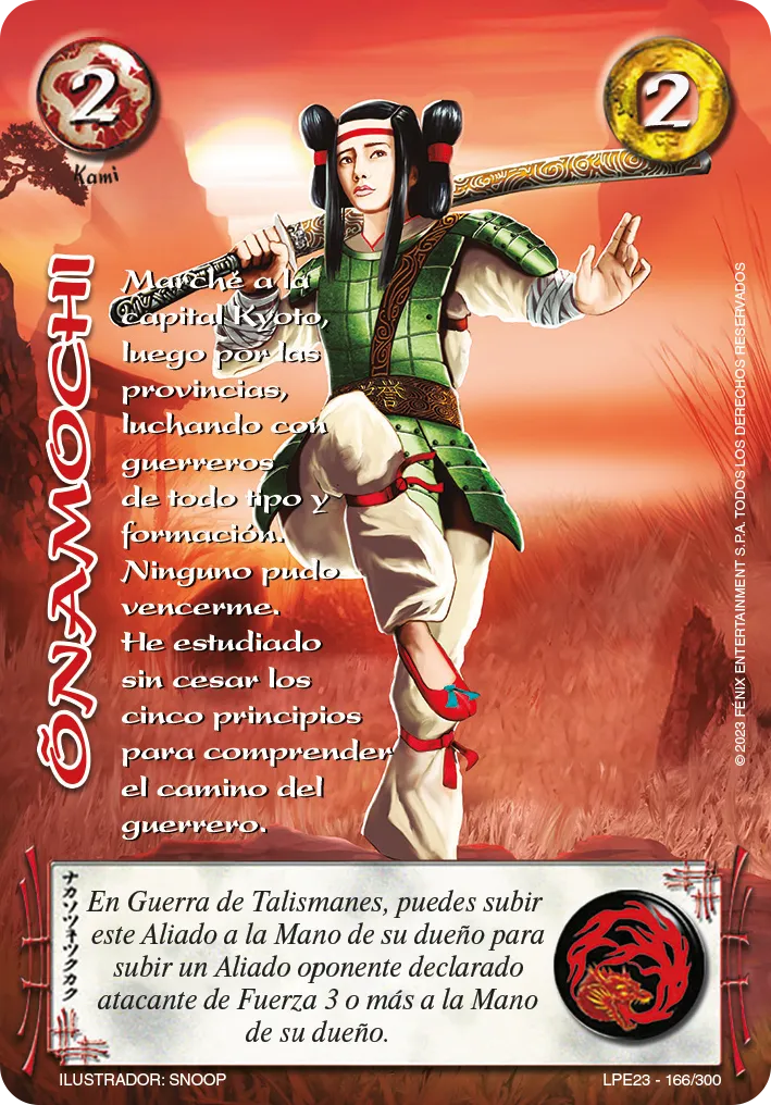 Onamochi — Leyendas 3.0