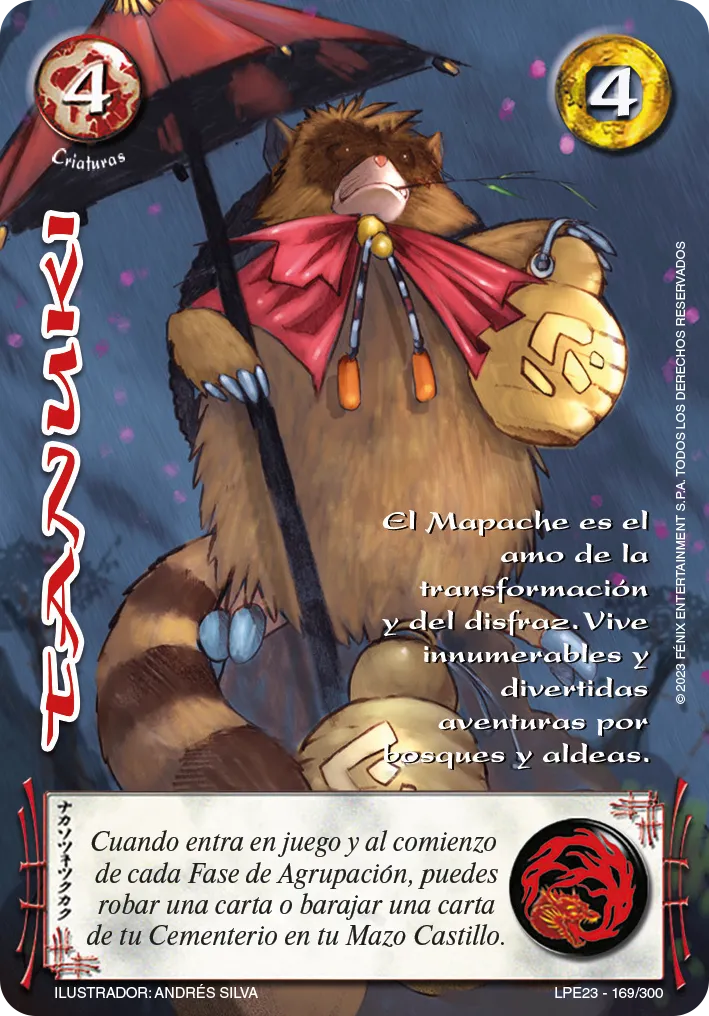 Tanuki — Leyendas 3.0