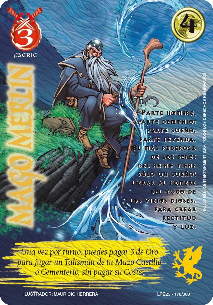 Mago Merlin — Leyendas 3.0