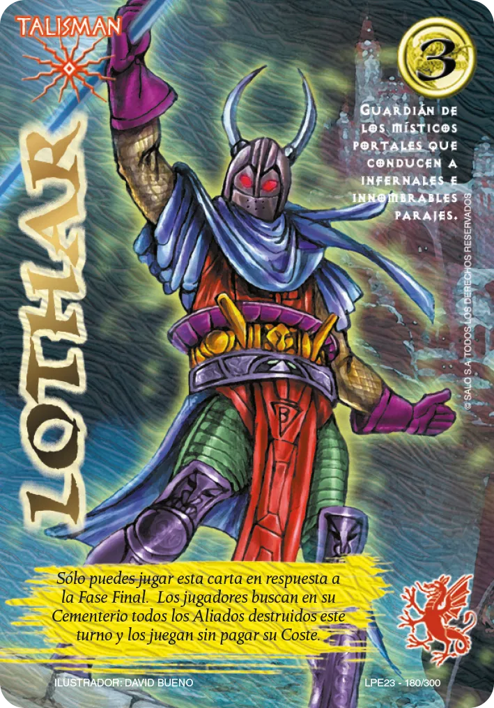 Lothar — Leyendas 3.0