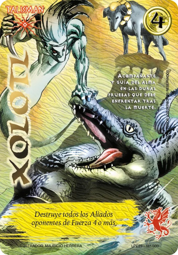 Xolotl — Leyendas 3.0
