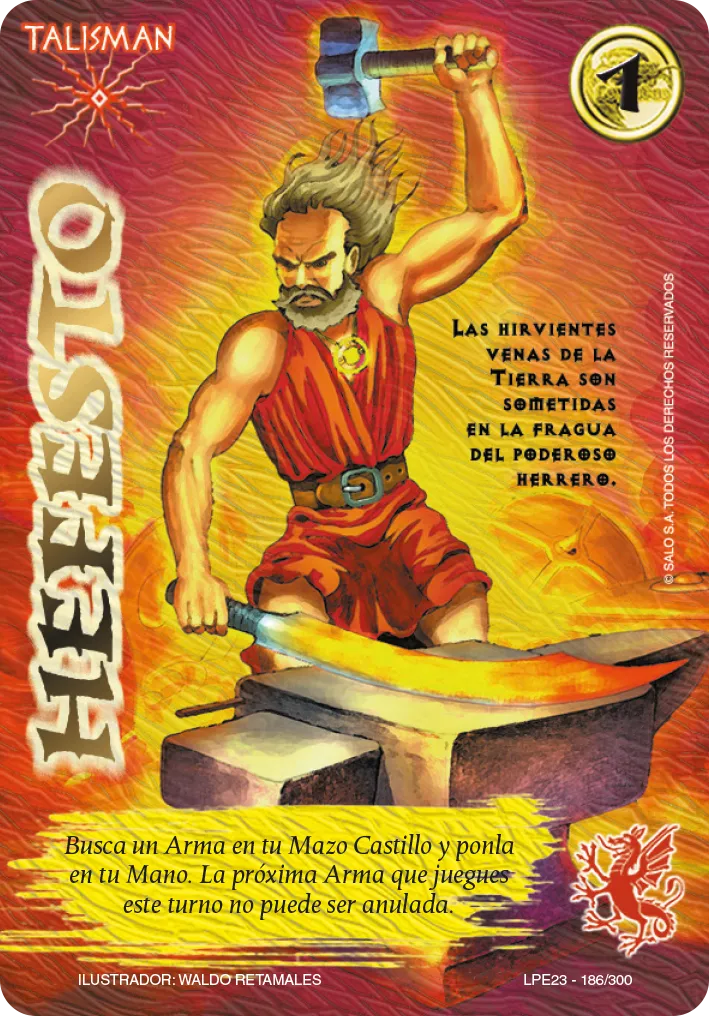 Hefesto — Leyendas 3.0