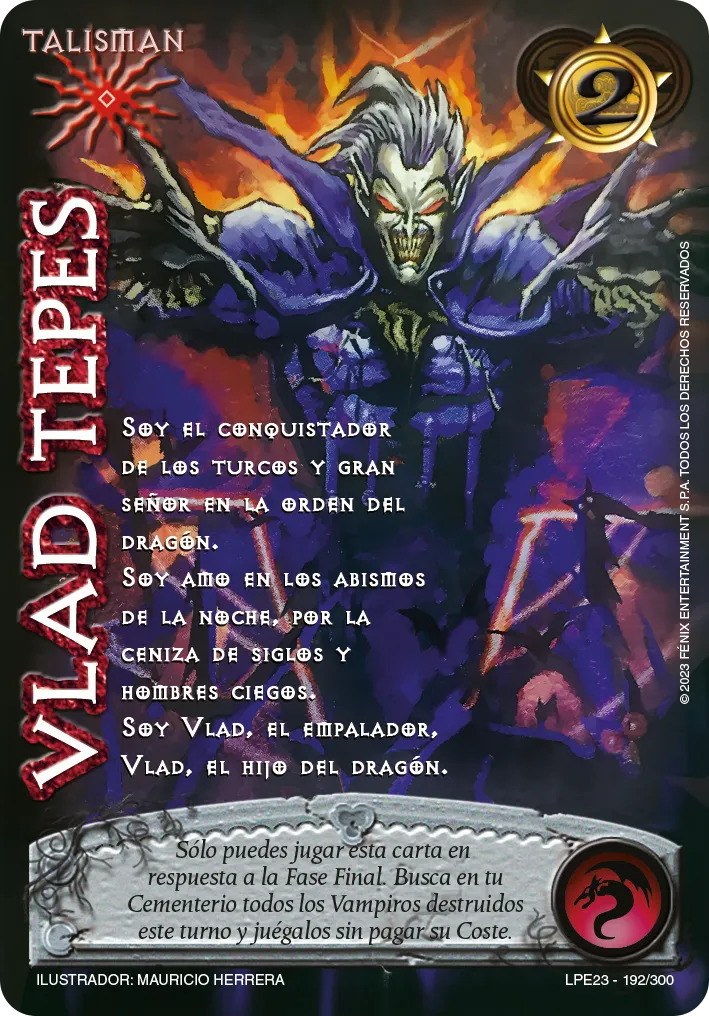 Vlad Tepes — Leyendas 3.0