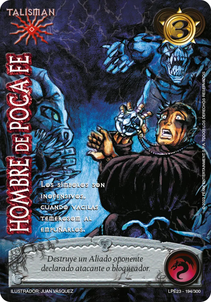 Hombre de Poca Fe — Leyendas 3.0