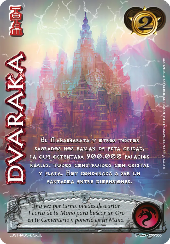 Dvaraka — Leyendas 3.0
