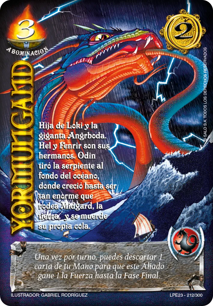 Yormungand — Leyendas 3.0