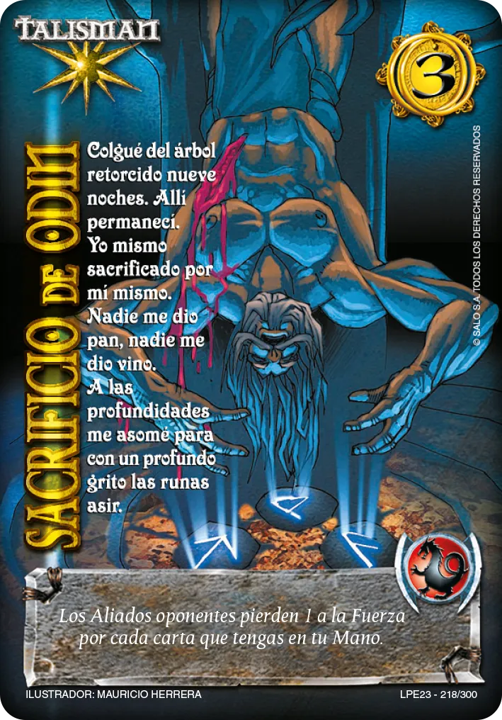 Sacrificio de Odin — Leyendas 3.0