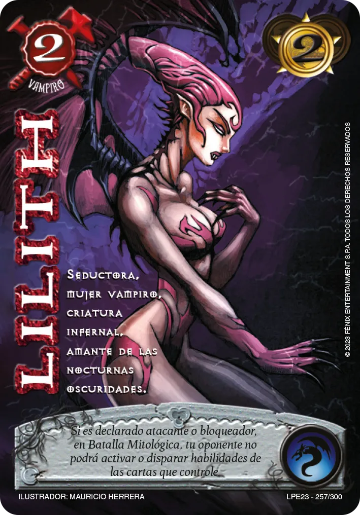 Lilith — Leyendas 3.0