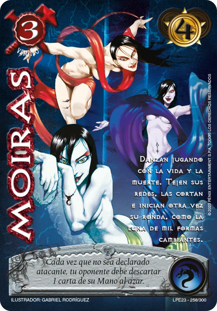 Moiras — Leyendas 3.0